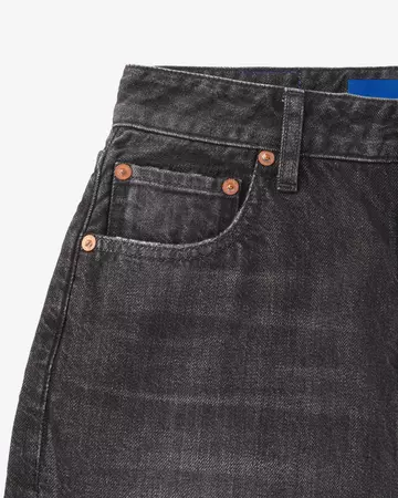 WOMEN | Switch Straight Jeans 11oz Washed Black,BLACK, large image number 9