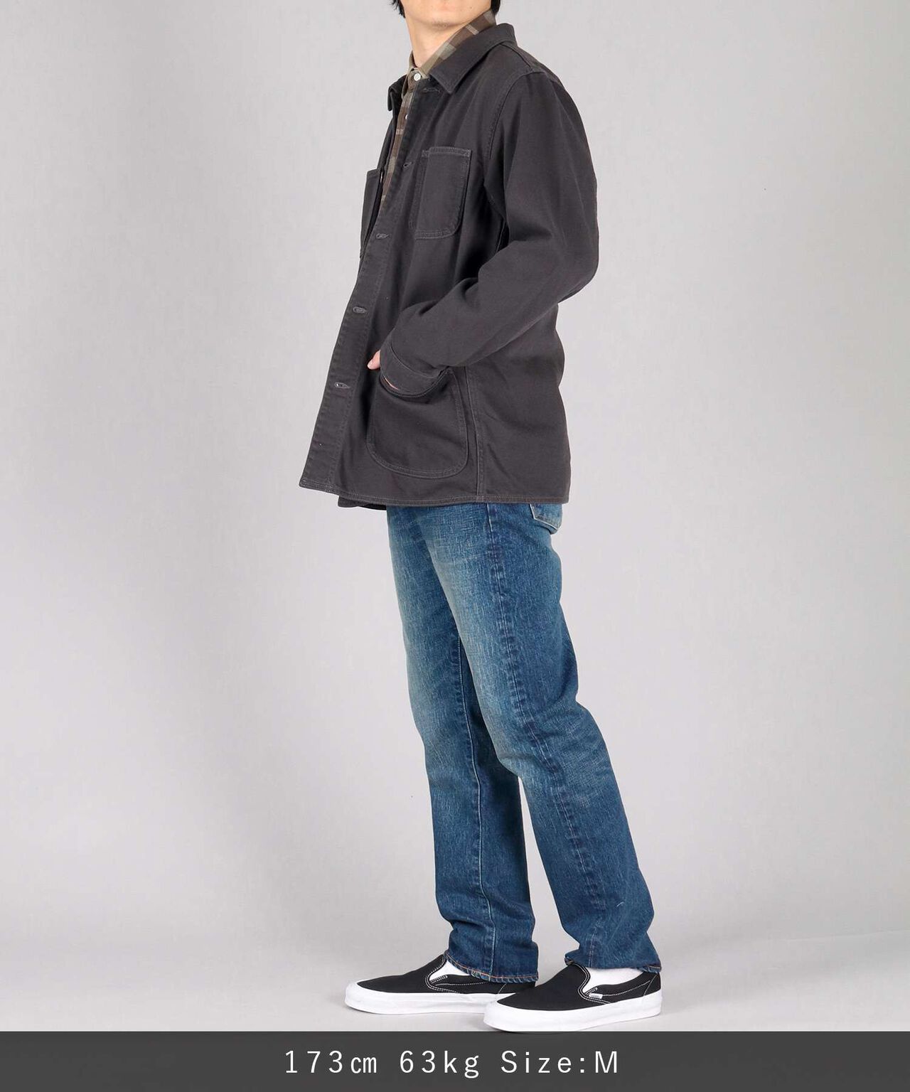 Organic Drill Coverall Jacket,NATURAL, large image number 4