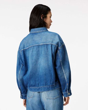 WOMEN | Selvedge Denim Jacket 12oz Medium Indigo,MEDIUM INDIGO, large image number 2
