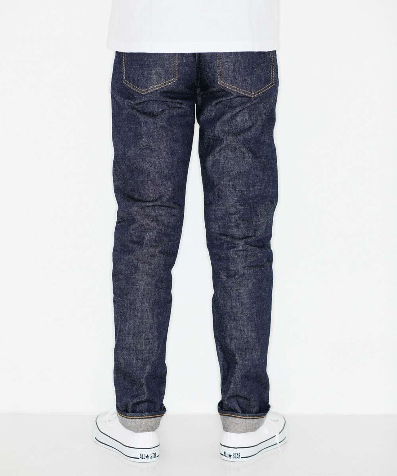 J304 12.5oz Africa Cotton Straight Selvedge Jeans,INDIGO, large image number 2