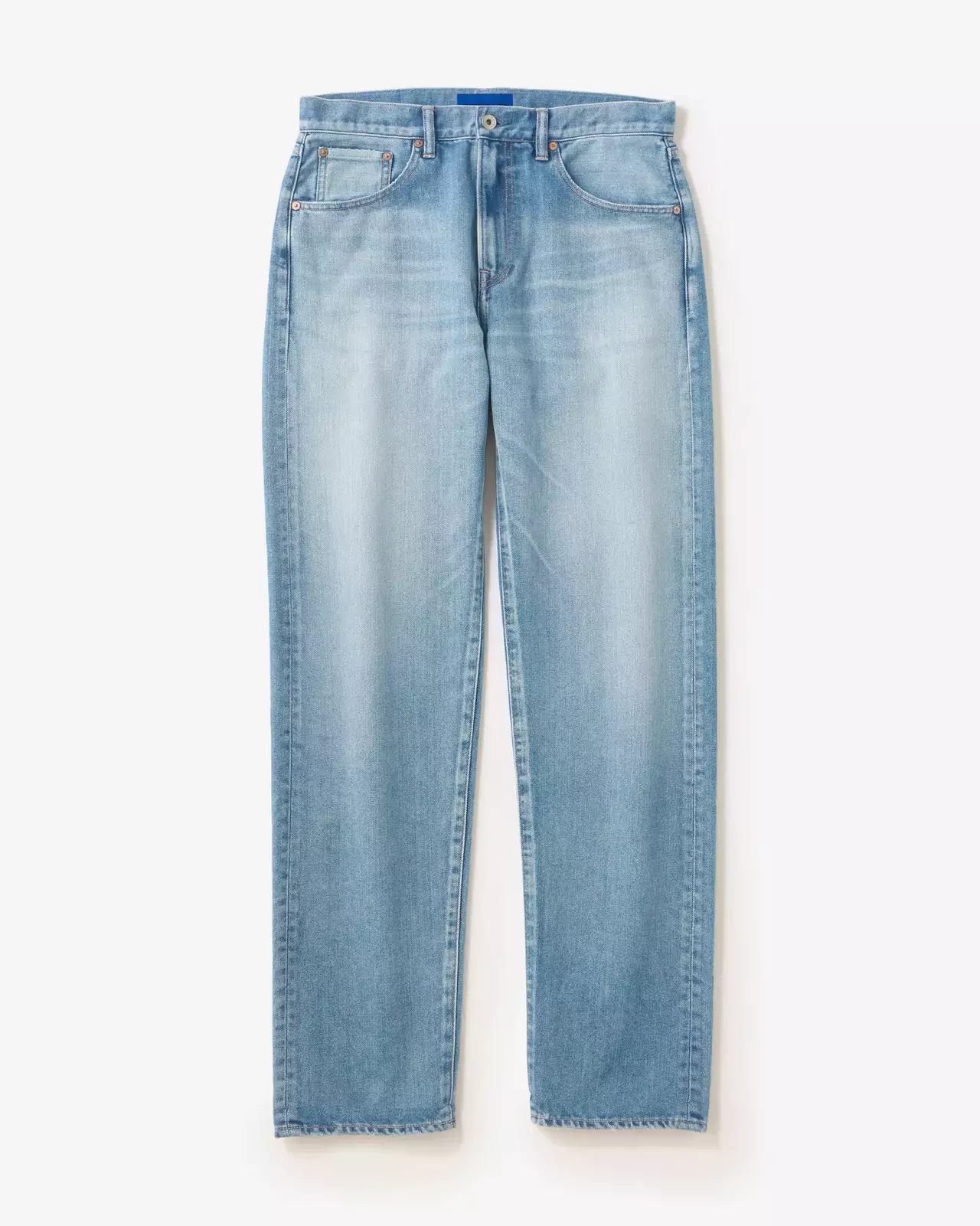 MEN | Light Straight Jeans 9oz Medium Indigo,MEDIUM INDIGO, large image number 4