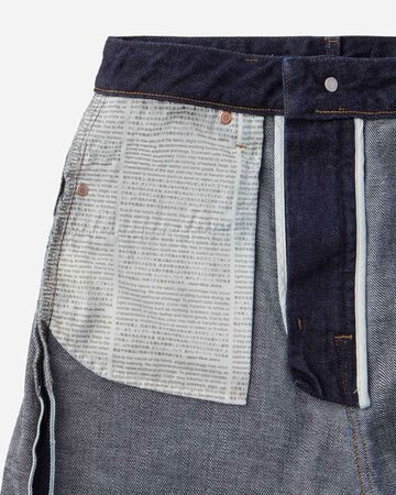 WOMEN | Selvedge Straight Jeans 12oz,INDIGO, large image number 7