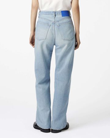 WOMEN | Light Straight Jeans 9oz Light Indigo,LIGHT INDIGO, large image number 2
