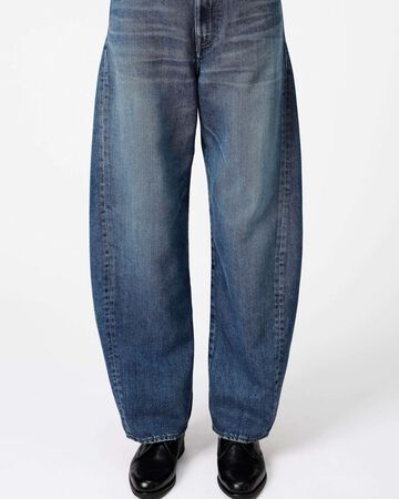 WOMEN | Light Curve Jeans 9oz Dark Indigo,DARK INDIGO, large image number 3