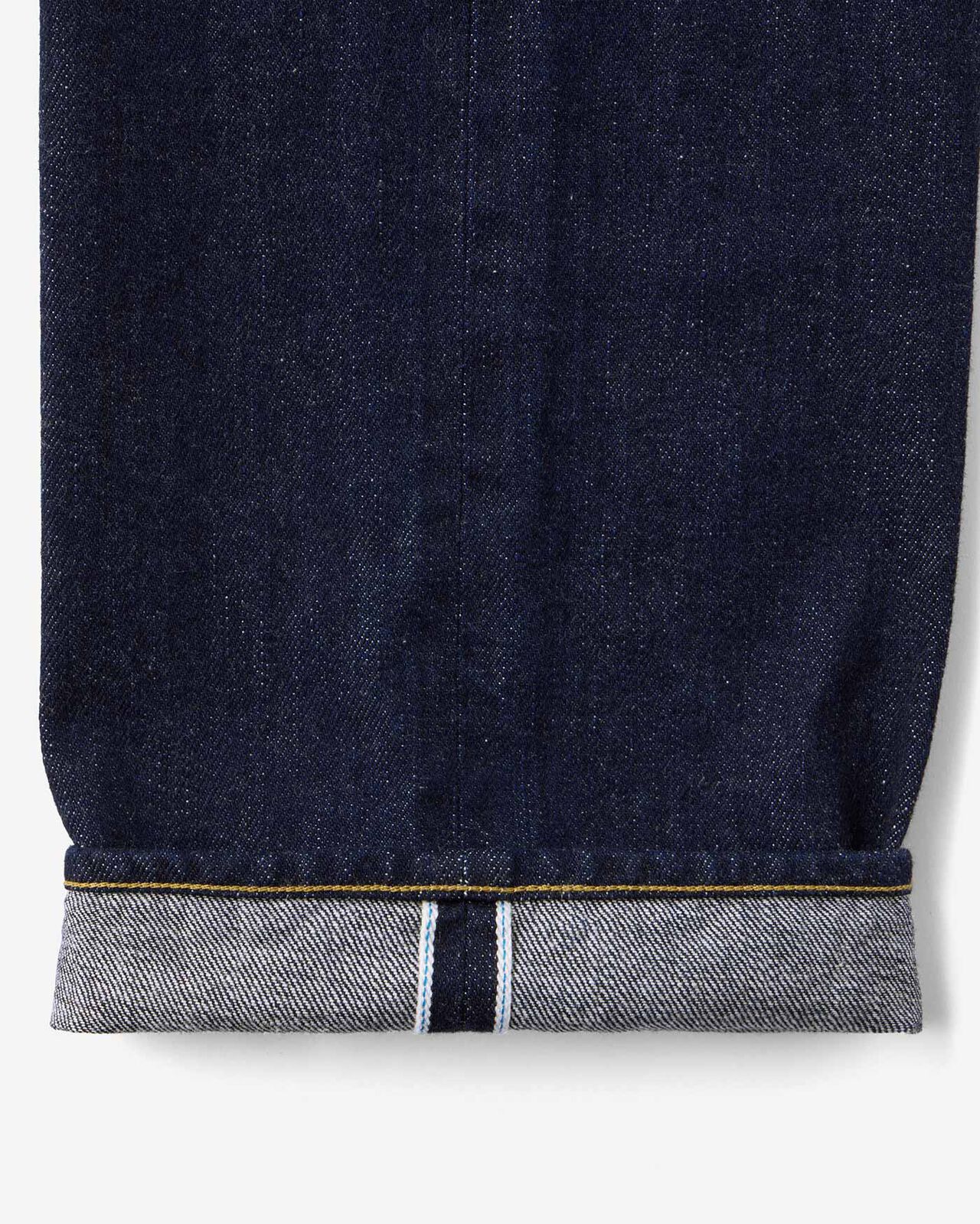 WOMEN | Selvedge Slim Straight Jeans 12oz,INDIGO, large image number 6