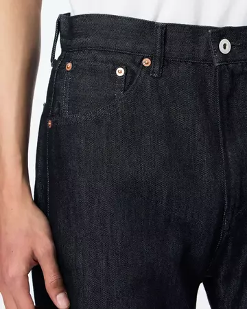 MEN | Light Flare Jeans 9oz Black,BLACK, large image number 3