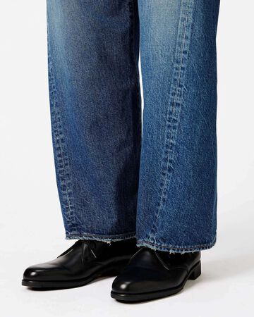 WOMEN | Skew Straight Jeans 11oz Medium Indigo,MEDIUM INDIGO, large image number 3