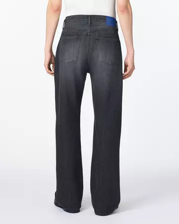 MEN | Light Flare Jeans 9oz Washed Black,WASHED BLACK, large image number 2