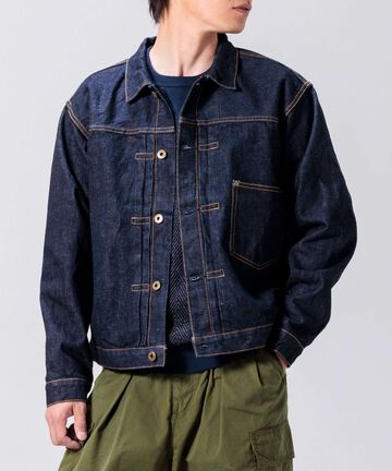 14.8oz Classic Denim Jacket,INDIGO, large image number 9