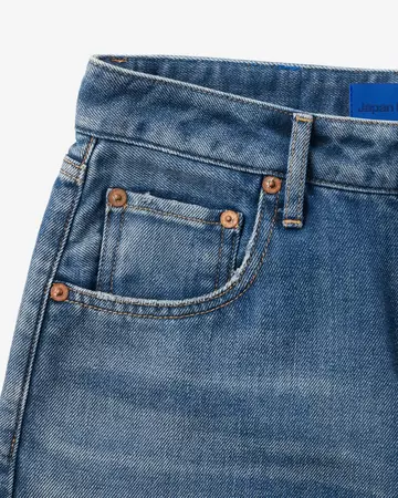 WOMEN | Light Curve Jeans 9oz Medium Indigo,MEDIUM INDIGO, large image number 8