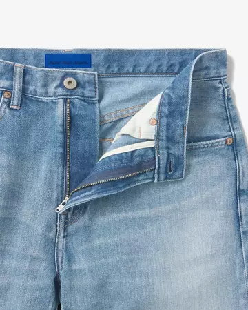 MEN | Light Wide Jeans 9oz Medium Indigo,MEDIUM INDIGO, large image number 5