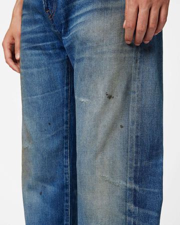 MEN | Vintage Wide Jeans 12oz Dark Indigo,DARK INDIGO, large image number 3
