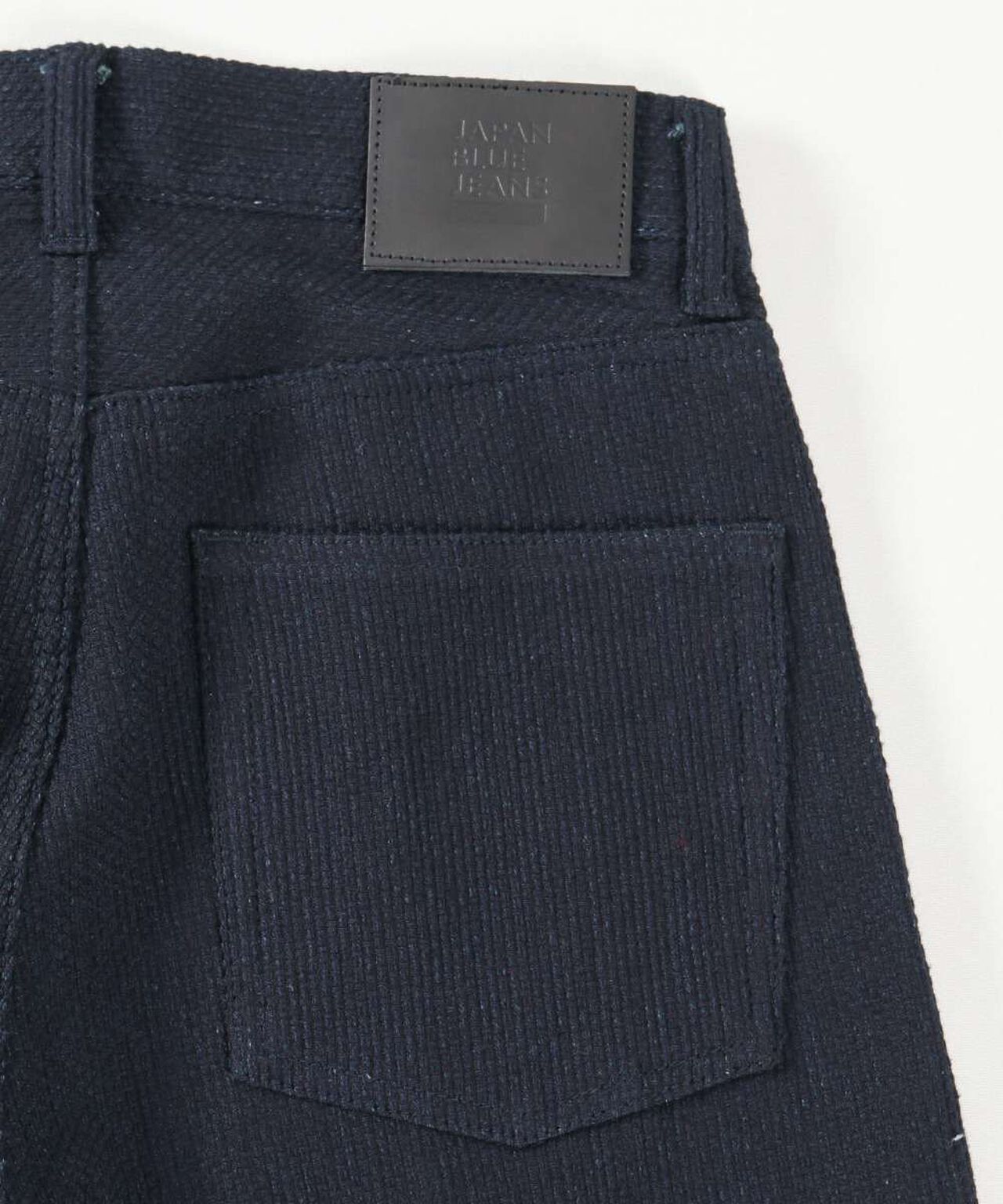 Sashiko Wide Tapered 5P Pants,INDIGO, large image number 9