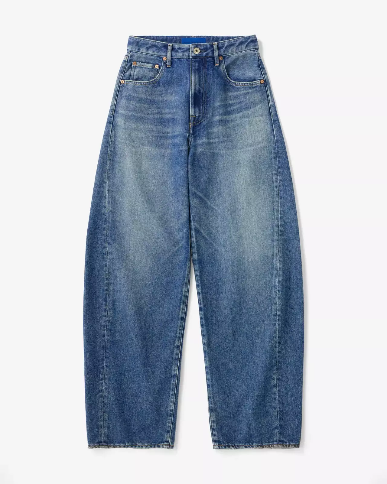 WOMEN | Light Curve Jeans 9oz Medium Indigo,MEDIUM INDIGO, large image number 4