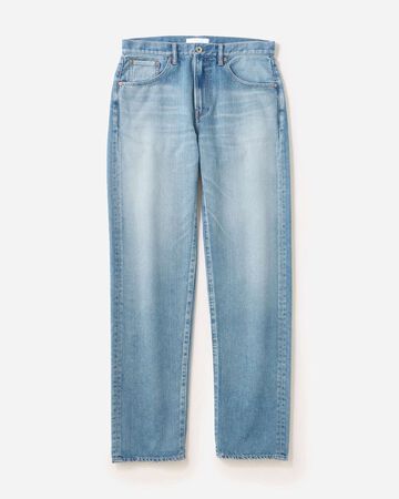 MEN | Light Straight Jeans 9oz Medium Indigo,MEDIUM INDIGO, large image number 4