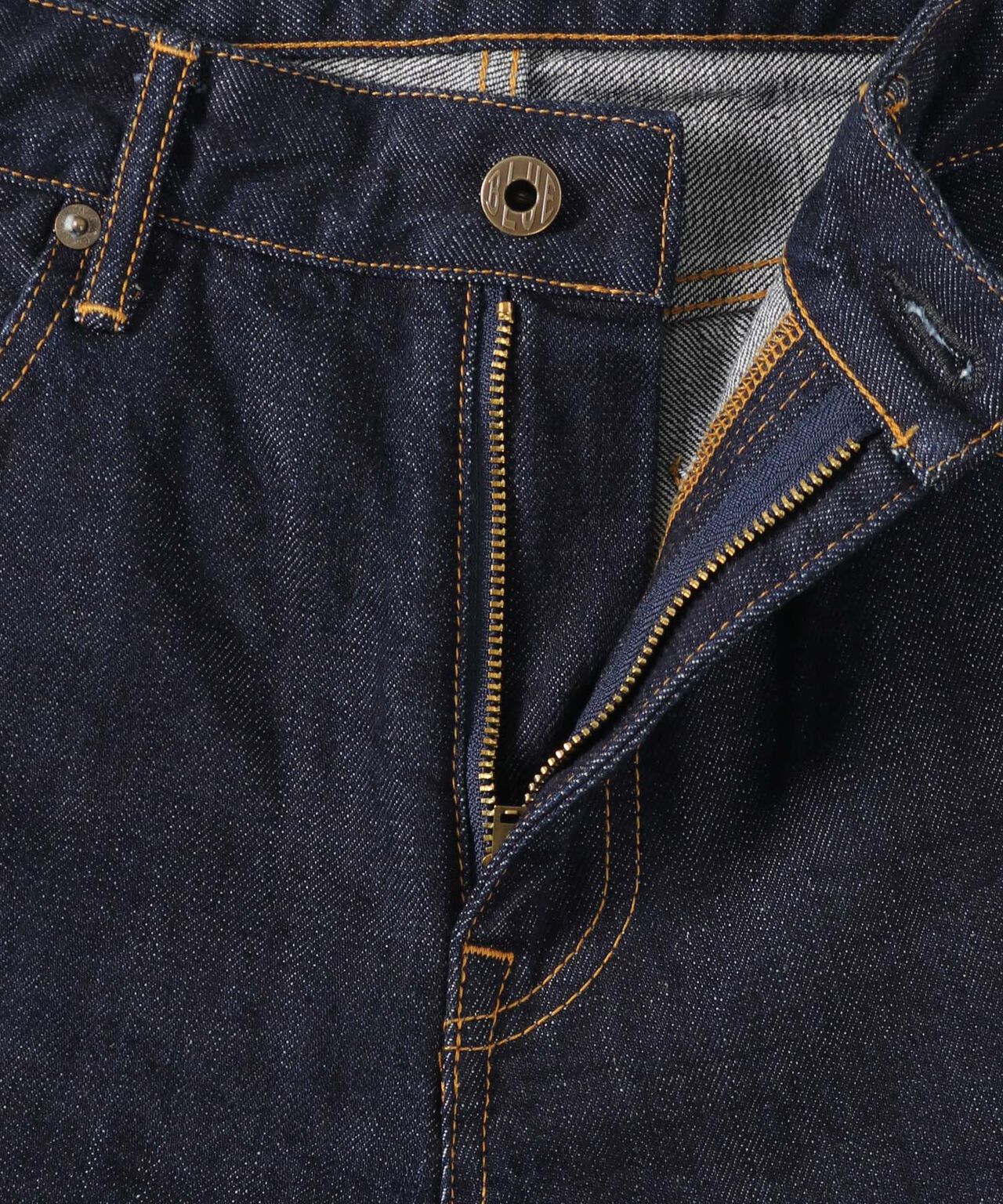 [ EXCLUSIVE ] J455 13.5oz Suvin Gold Cotton Classic Straight Selvedge Jeans,INDIGO, large image number 5
