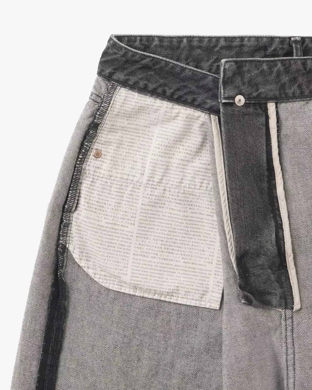 WOMEN | Wrap Straight Jeans 11oz Washed Black,BLACK, large image number 6