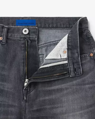 MEN | Light Wide Jeans 9oz Washed Black,WASHED BLACK, large image number 5