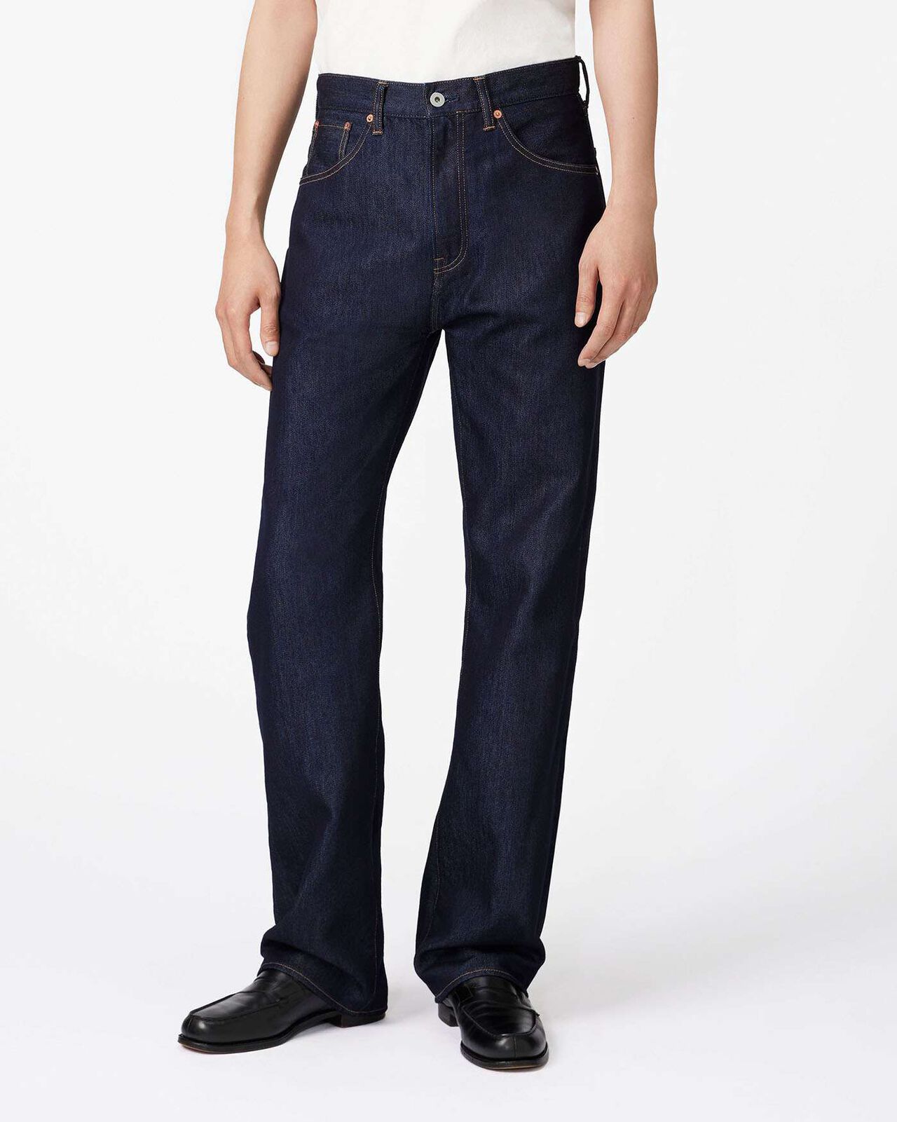 MEN | Light Wide Jeans 9oz,INDIGO, large image number 0