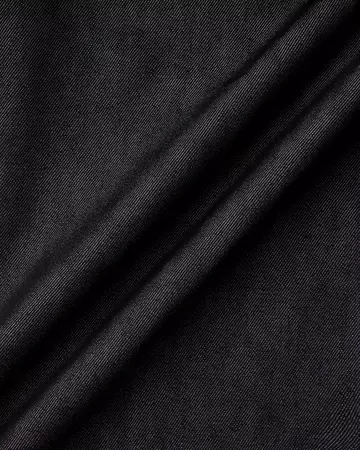 MEN | Light Two Tuck Loose Trousers 9oz Black,BLACK, large image number 9
