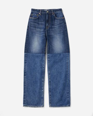 WOMEN | Switch Straight Jeans 11oz Medium Indigo,MEDIUM INDIGO, large image number 5