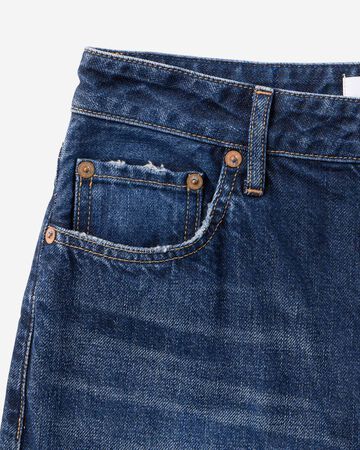 WOMEN | Switch Straight Jeans 11oz Medium Indigo,MEDIUM INDIGO, large image number 9