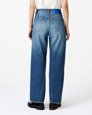 WOMEN | Skew Straight Jeans 11oz Medium Indigo,MEDIUM INDIGO, large image number 2