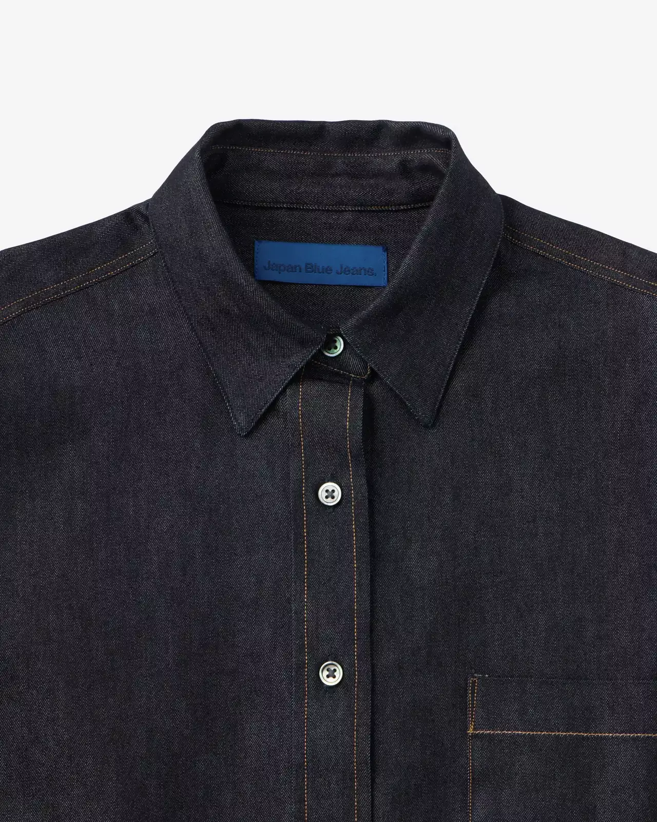 WOMEN | Light Denim Relax Shirt 7oz Rigid,RIGID, large image number 7