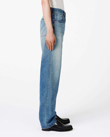 MEN | Light Straight Jeans 9oz Medium Indigo,MEDIUM INDIGO, large image number 1