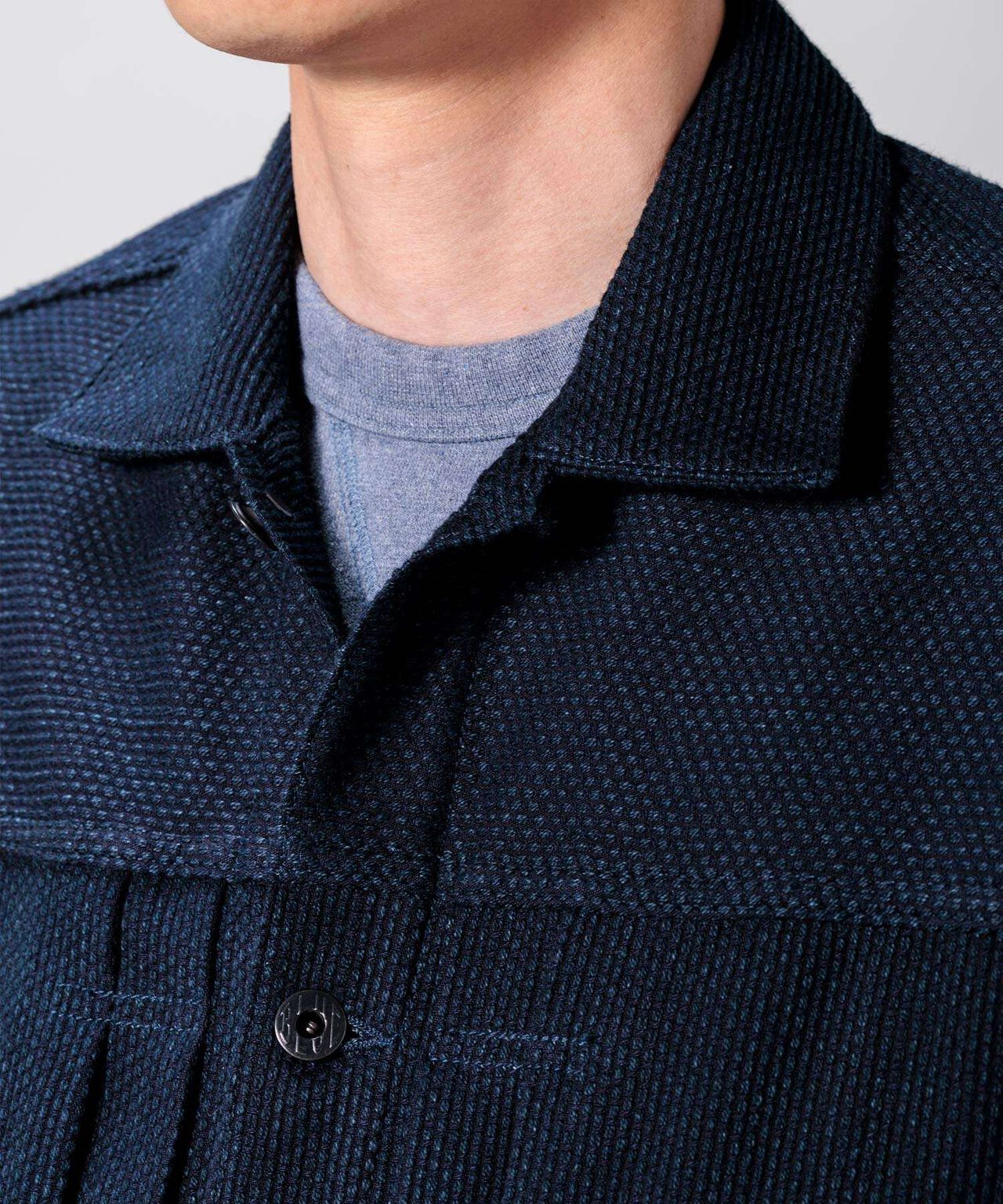 Sashiko Type 2 Jacket,INDIGO, large image number 6