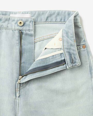 WOMEN | Light Straight Jeans 9oz Light Indigo,LIGHT INDIGO, large image number 4