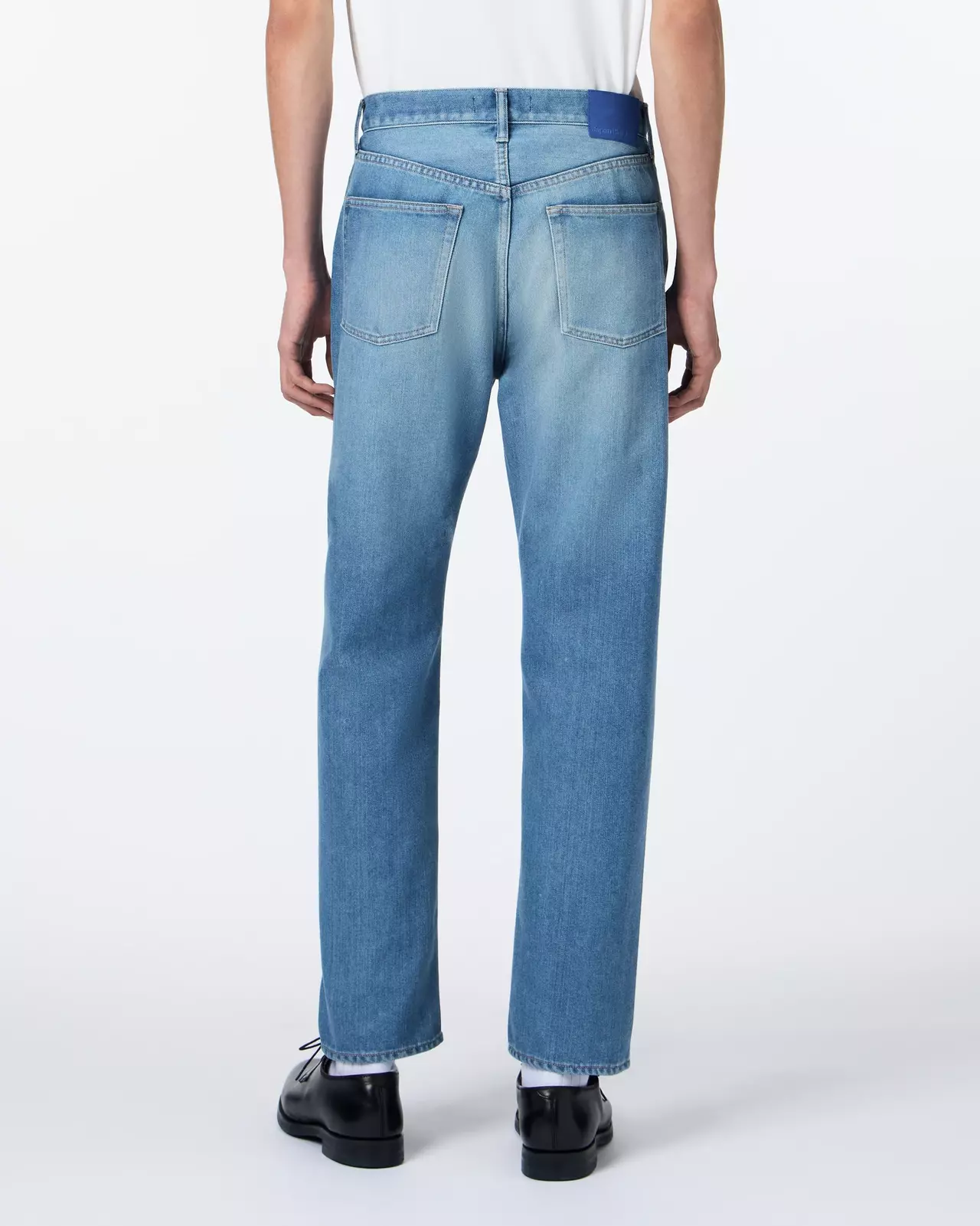 MEN | Light Tapered Jeans 9oz Medium Indigo,MEDIUM INDIGO, large image number 2
