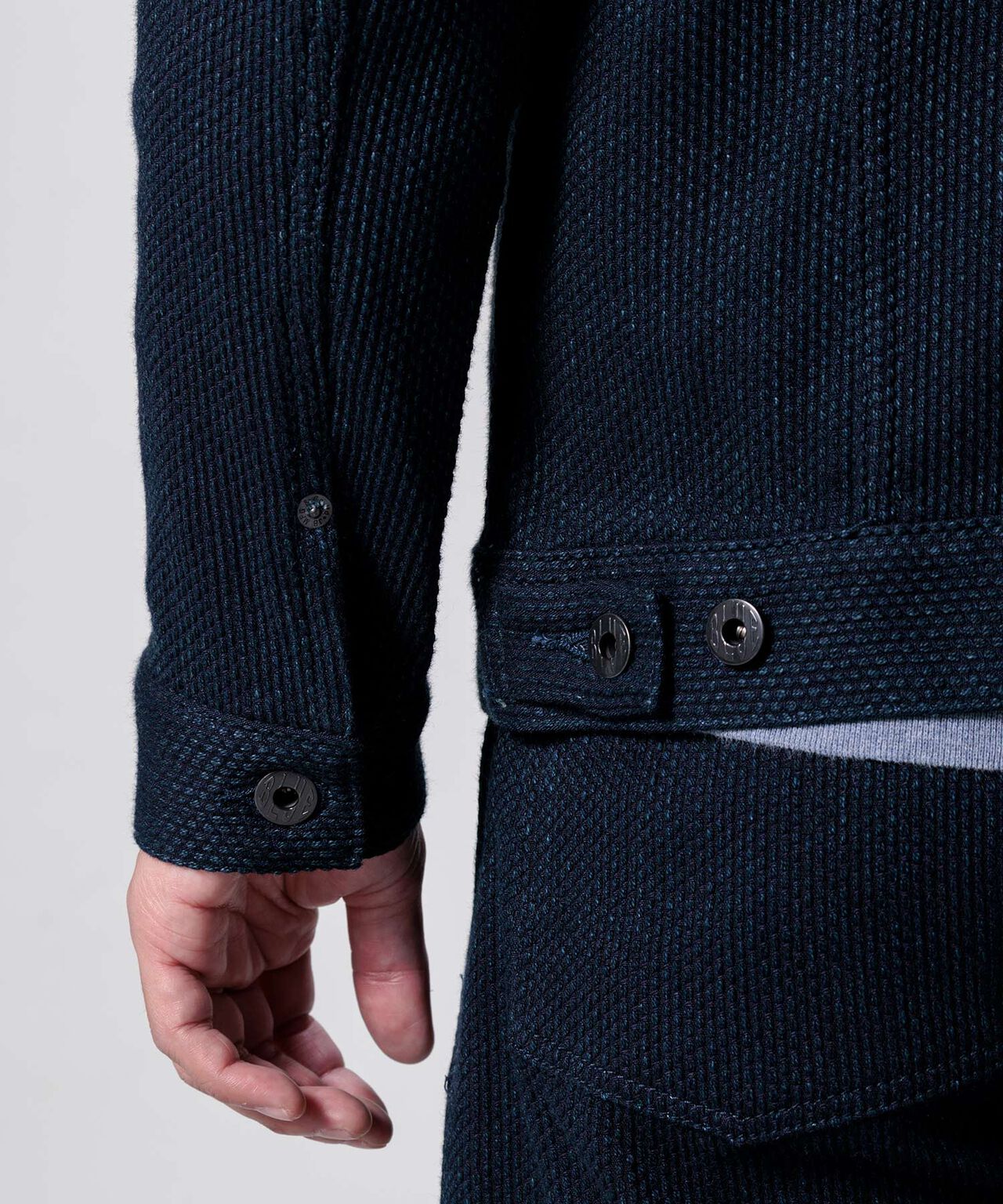 Sashiko Type 2 Jacket,INDIGO, large image number 9