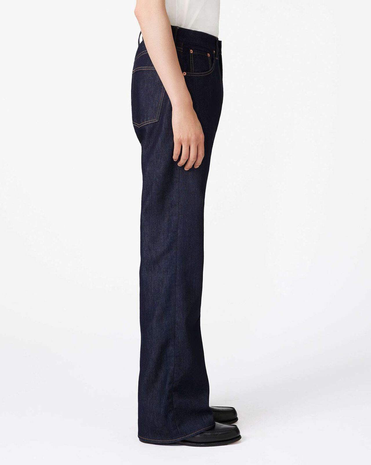MEN | Light Flare Jeans 9oz,INDIGO, large image number 1