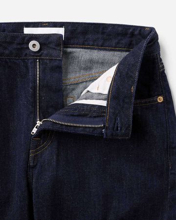 WOMEN | Selvedge Slim Straight Jeans 12oz,INDIGO, large image number 4