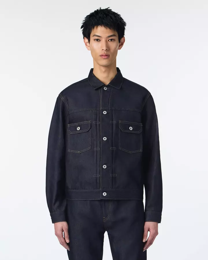 MEN | Light Type 2 Denim Jacket 9oz Rigid,, medium